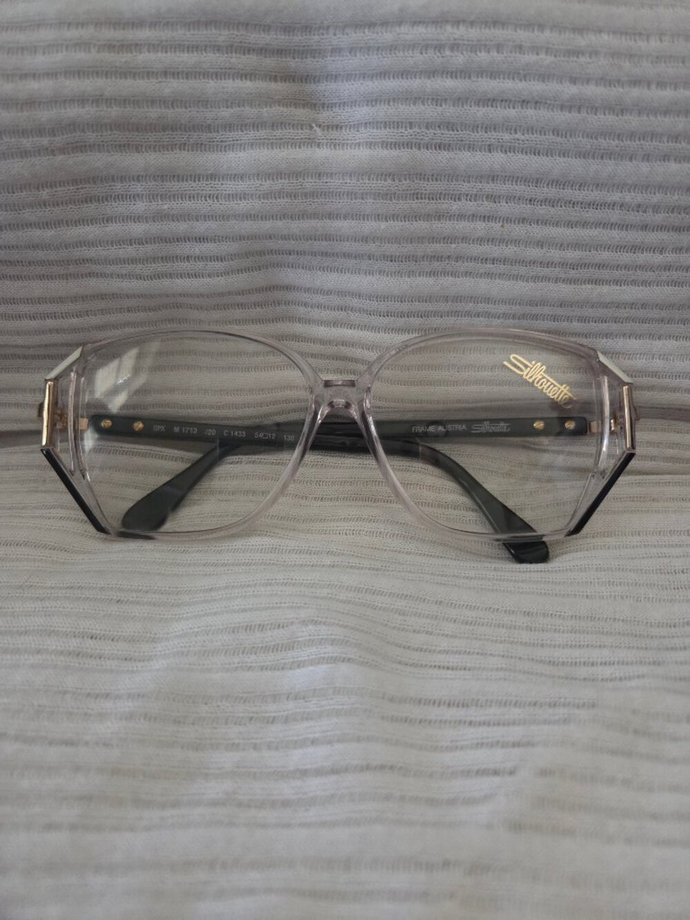 Vintage Silhouette Glasses Frames SPX M 1713 /20 C 1433 54 – 12 130 Plastic